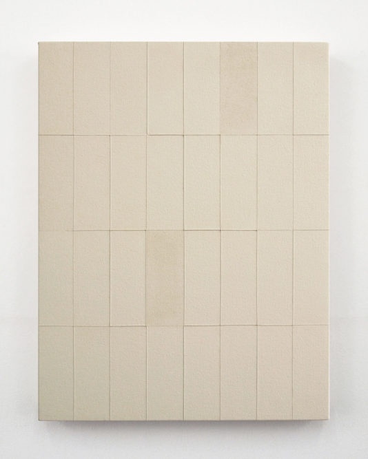 Ground No. 5 (Vertical Array)

45 x 35 cm | gesso on canvas | 2012
