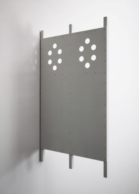 Vespasienne68 x 38 x 2 cm | enamel on hinged aluminium panel | 2017private collection