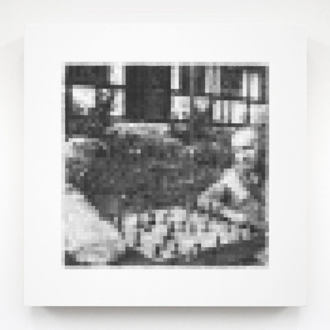 The Chess Game (Bertolt Brecht vs. Walter Benjamin, Denmark, 1934)30 x 30 cm | oil on aluminium panel | 2013private collection